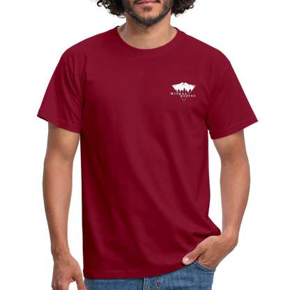 T-shirt Homme - rouge brique