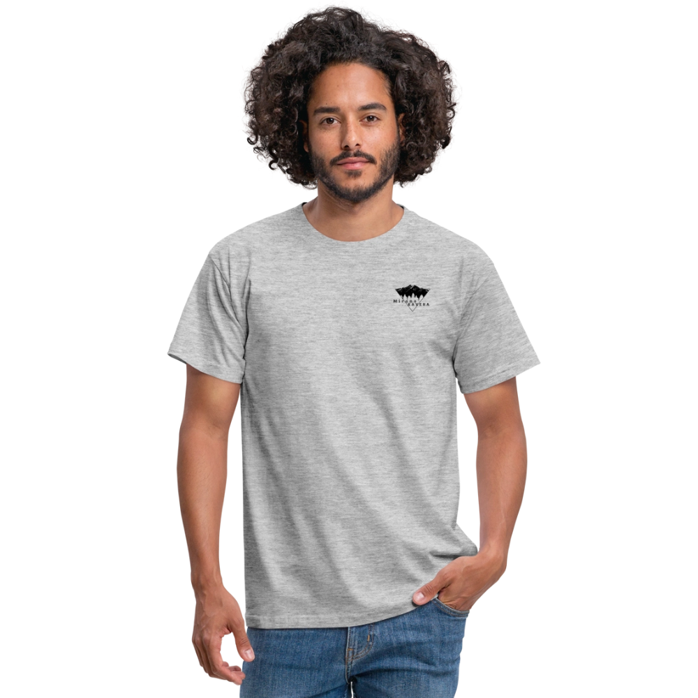 T-shirt Homme - gris chiné