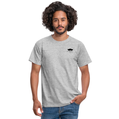 T-shirt Homme - gris chiné