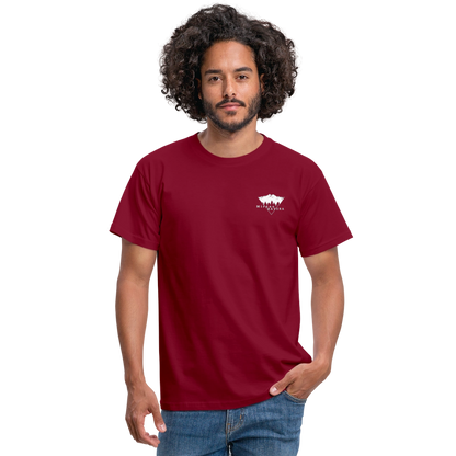 T-shirt Homme - rouge brique